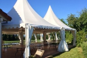 Installation de gardens et mobiler pour repas