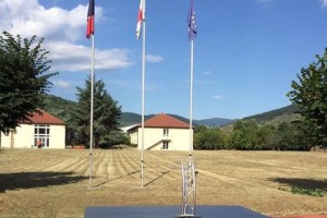 Installation pour un discours