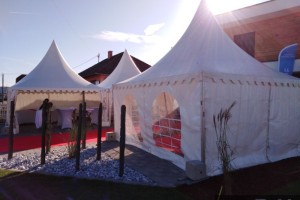Installation Garden pour une inauguration 