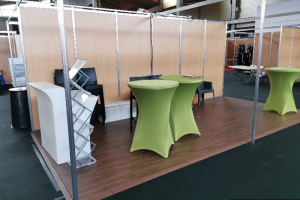 Stand au parc des expositions