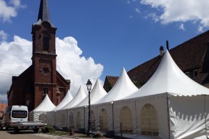 Location - tente de réception - alsace