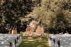 Cérémonie de mariage en plein air
