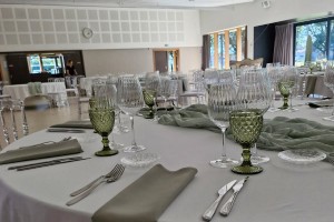 Location de vaisselle et nappage pour réception
