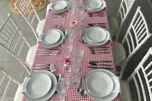 Location de vaisselle pour table champêtre en Alsace